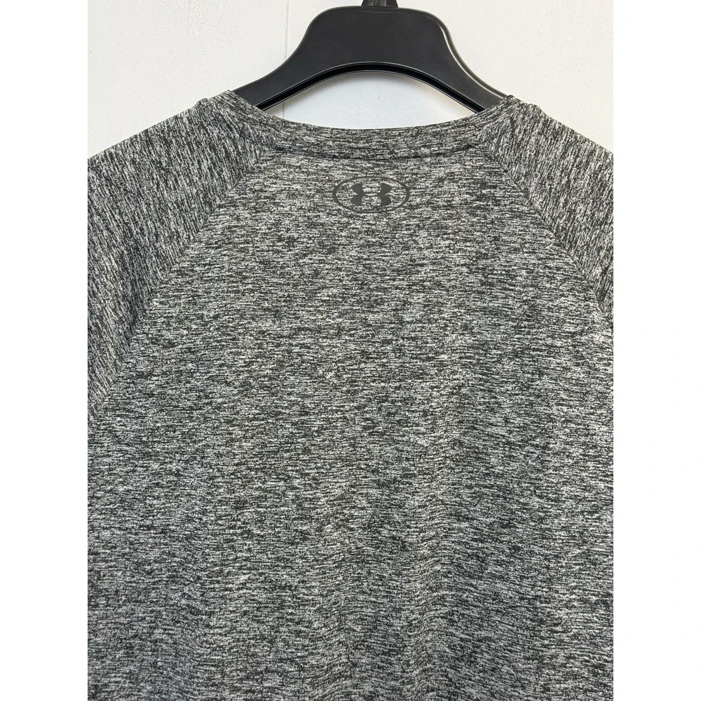 UNDER ARMOUR Men's XL The Tech‎ Tee Short Sleeve Performance Shirt Grey Heather